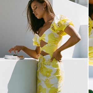 Sabi Skirt Alexana Cutout Dress